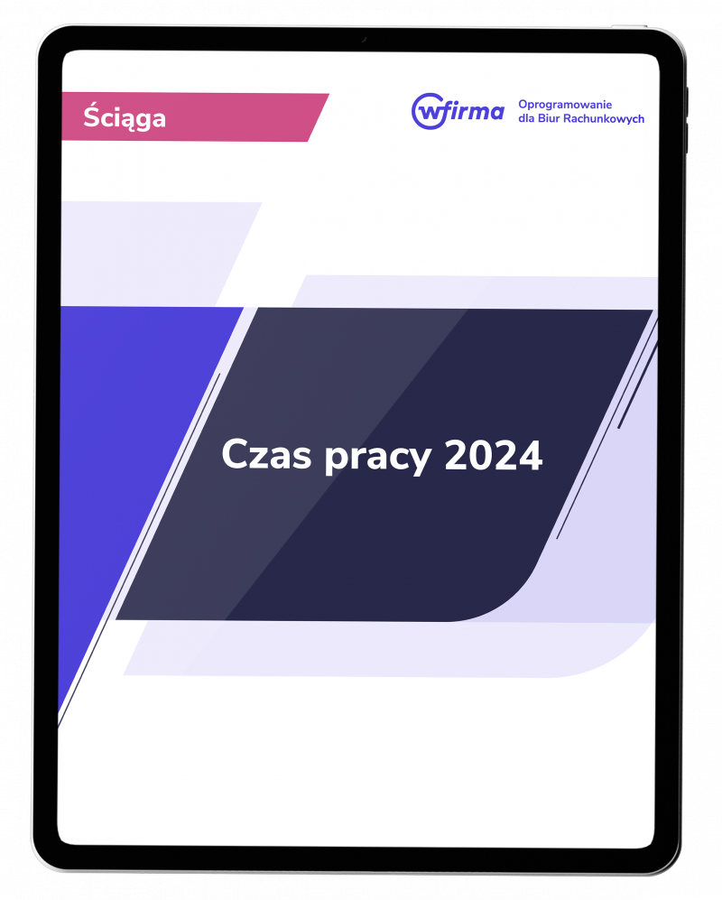 Czas pracy 2024