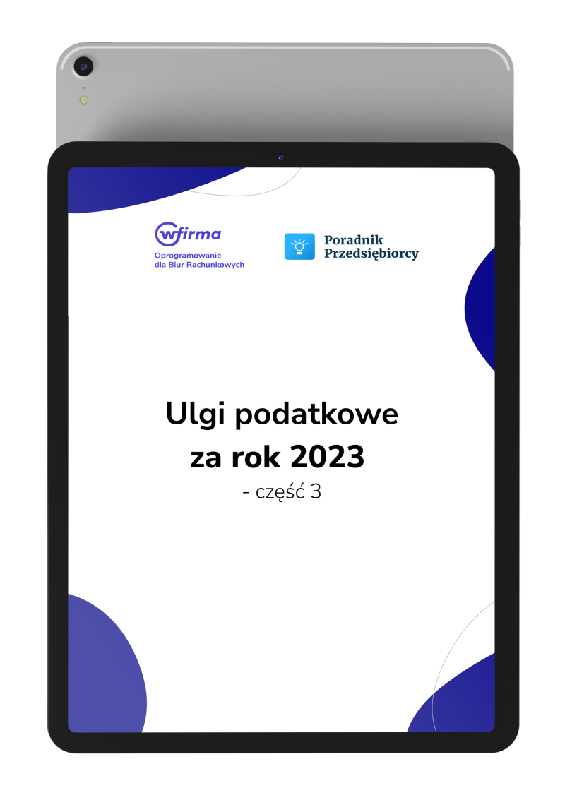 Ulgi podatkowe za rok 2023 cz.3