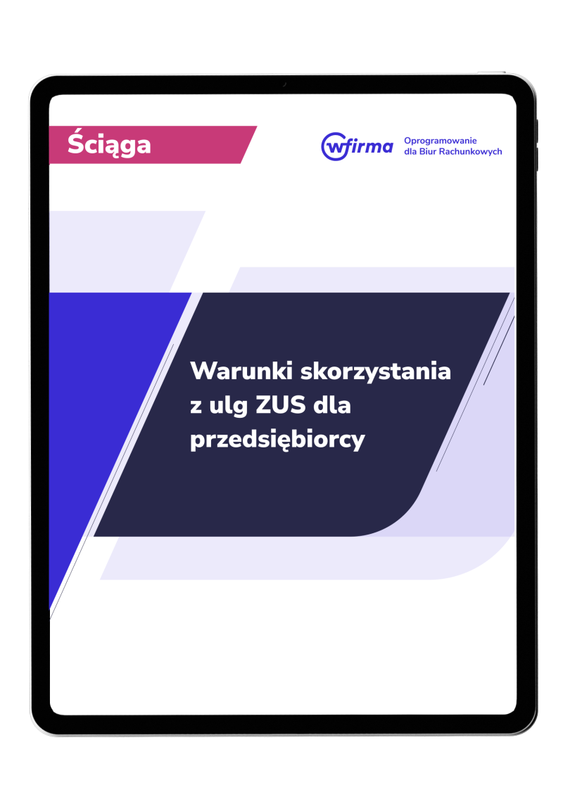 Warunki skorzystania z ulg ZUS dla przedsiębiorcy