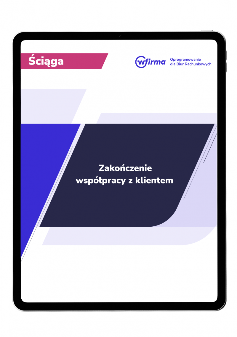 Zakończenie współpracy z klientem