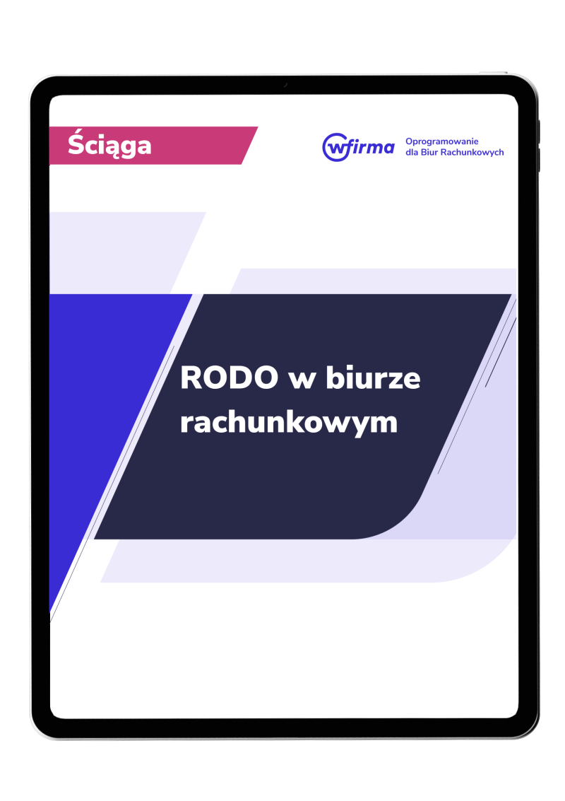 RODO w biurze rachunkowym