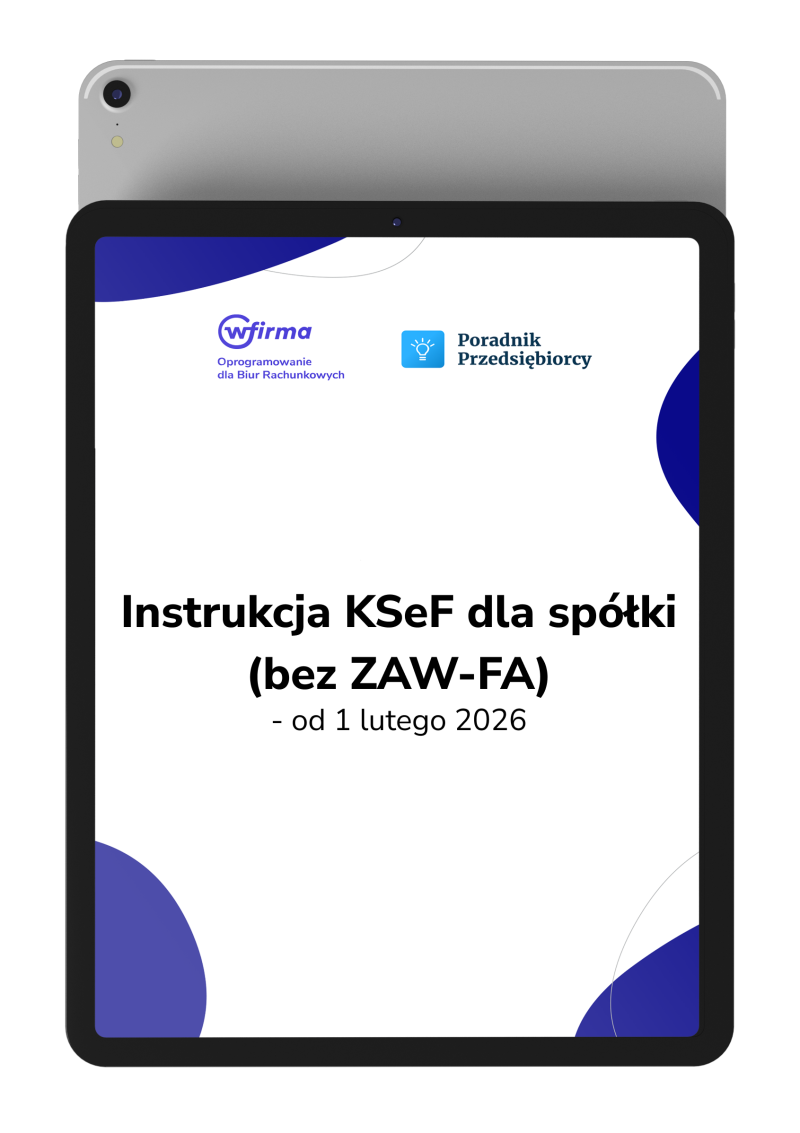 Instrukcja KSeF dla spółki (bez ZAW-FA)